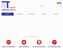 Tablet Screenshot of minhtoan.com.vn
